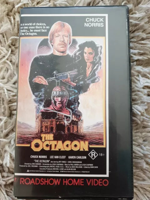 THE OCTAGON VHS cult 80s Chuck Norris $20.00 - PicClick AU