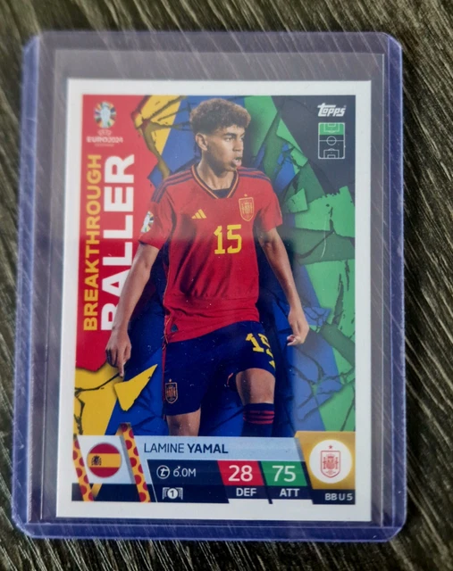 TOPPS MATCH ATTAX UEFA EURO 2024 Energy, Lamine Yamal EUR 30,00