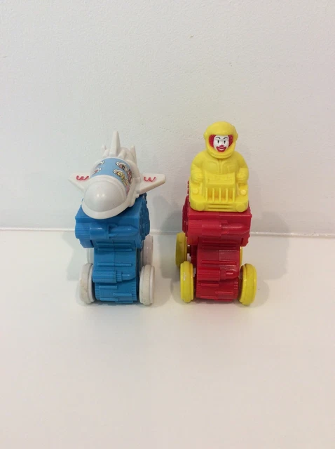 2 1995 McDonalds Space Buggy Exploration Toy Bundle
