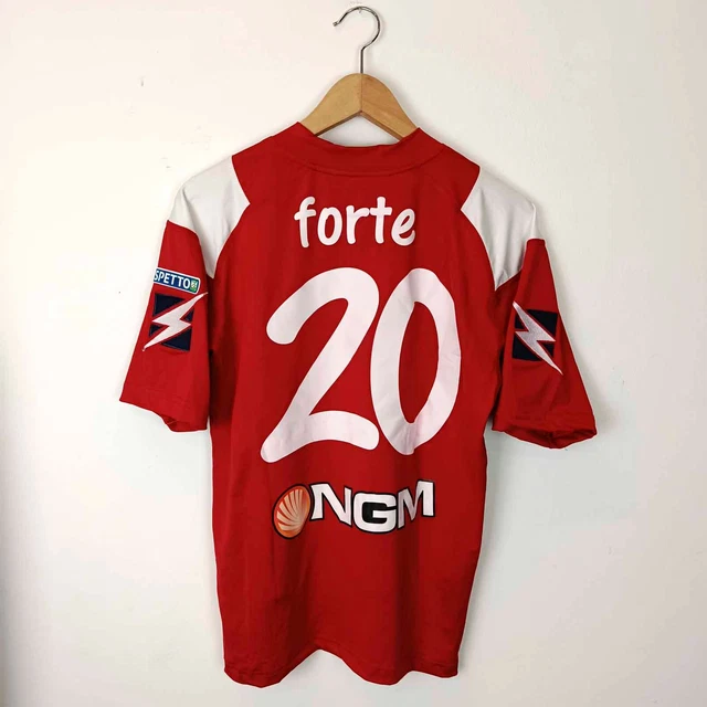 A50 Parma Errea Maglia Gara Lucarelli 6 Match 2015/2016 Con Patch Serie D