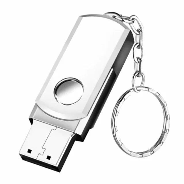 2tb 256GO métal pivotant USB 2.0 Flash Drive Memory Stick Pen U disque clé pouce 2
