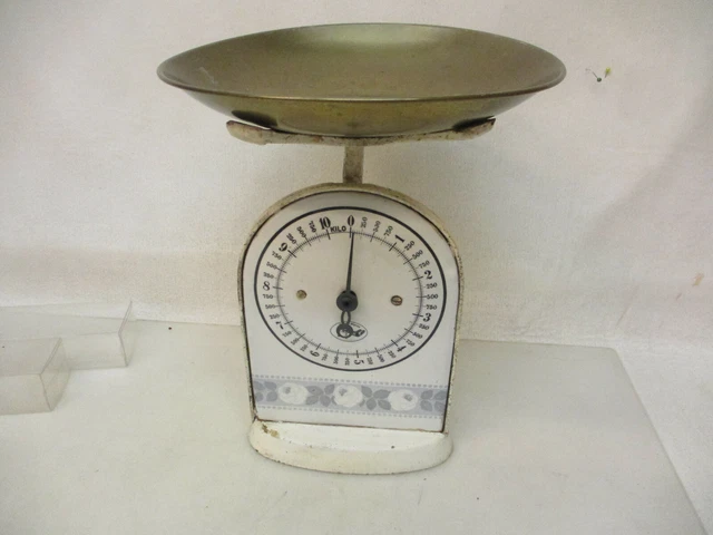 x-78534	Alte Antik Vintage Tellerwaage,Wirtschaftswaage  H: mit Teller ca.300mm