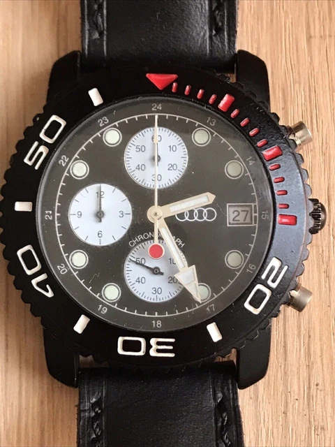 Montre audi online sport noir