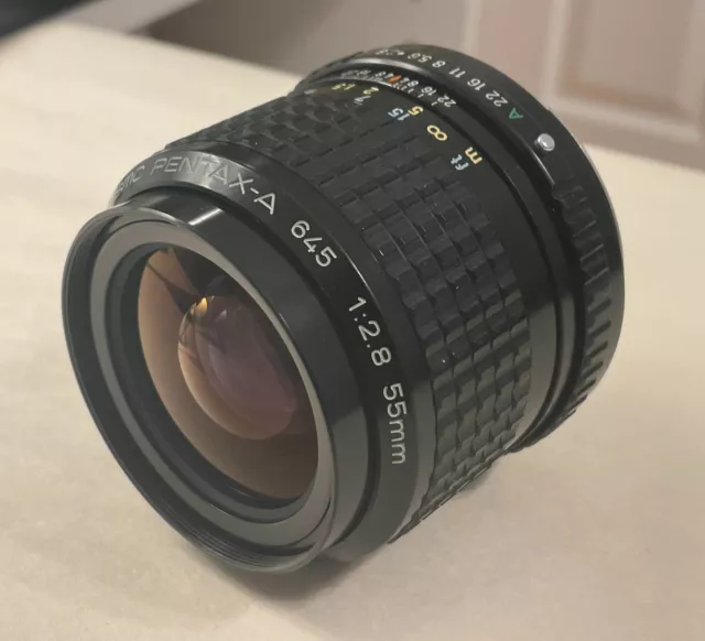 [MINT] SMC Pentax A 645 55mm f/2.8 MF Lens For 645 645N NII US SELLER
