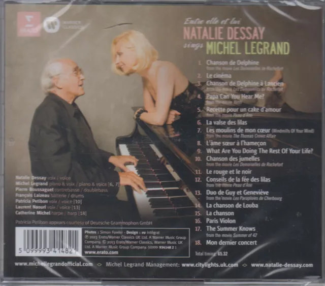 Natalie Dessay & Michel Legrand - Entre Elle Et Lui  (CD/NEU/OVP in Folie)