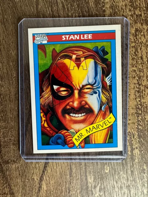 1990 Impel Marvel Universe Series 1 Stan Lee Mr. Marvel #161 Comic Book Card