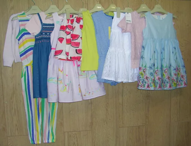 NEXT GAP TU etc Girls Summer Bundle Dress Tops Skirts Cardigan Age 2-3 98cm