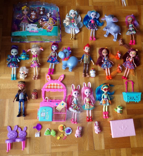 Lot De Figurines Enchantimals Mattel – Occasion – Plusieurs Personnages
