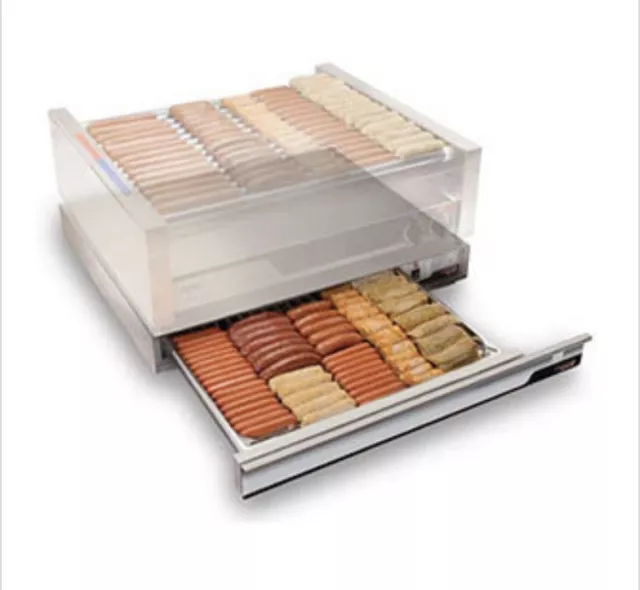 NEW APW Wyott  SPTU-30 Commercial Thermo Drawer Hot Dog Bun/Bunn Warmer 120v