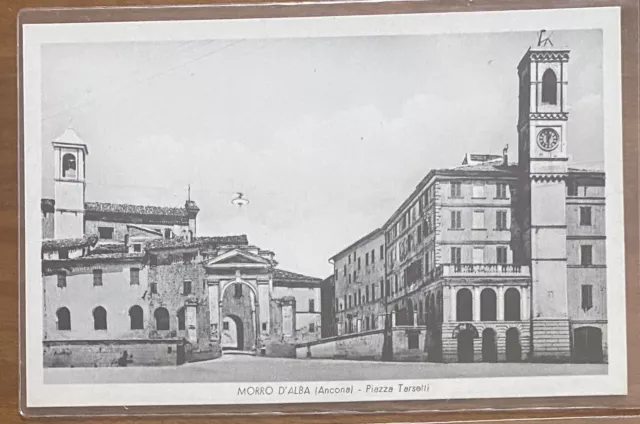 Morro d'Alba-Piazza Tarselli fp,nvg 1910-20.
