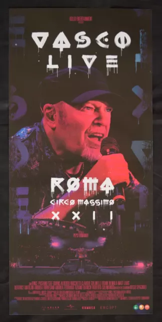 locandina VASCO ROSSI in concerto circo massimo live roma B45