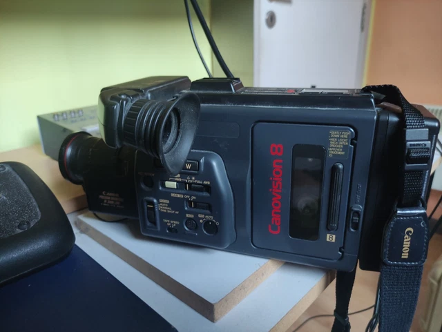 CANON CANOVISION 8 VM-E2 Video Camera Recorder Camcorder Hi8 Video 8 Vintage EUR 52,83 - FR
