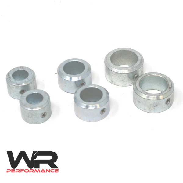 PAIR OF GATE Hinge Pin Anti Lift Theft Security Locking Collars 12mm