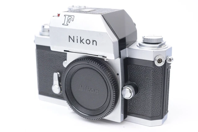 Nikon F (1965) Avec Viseur Photomic T - Boîtier Argenté - Pour Collectionneur/restauration