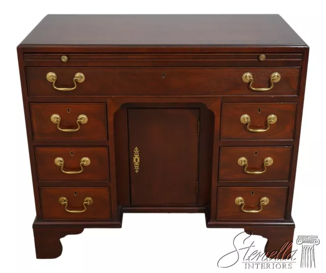 62538EC: BAKER Historic Charleston Kneehole Mahogany Chest