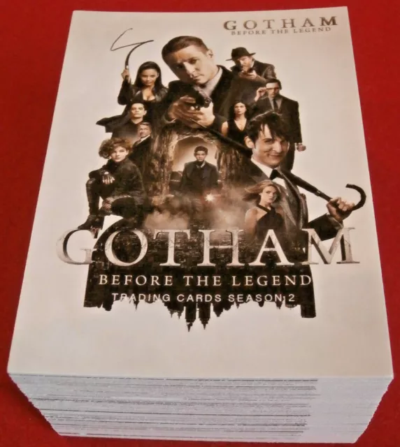 GOTHAM - BEFORE THE LEGEND - Season 2 - COMPLETE BASE SET - Cryptozoic 2017