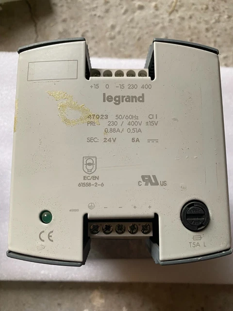 Alimentation filtrée et rectifiée - Phaseo - 400V - 24V - 6A