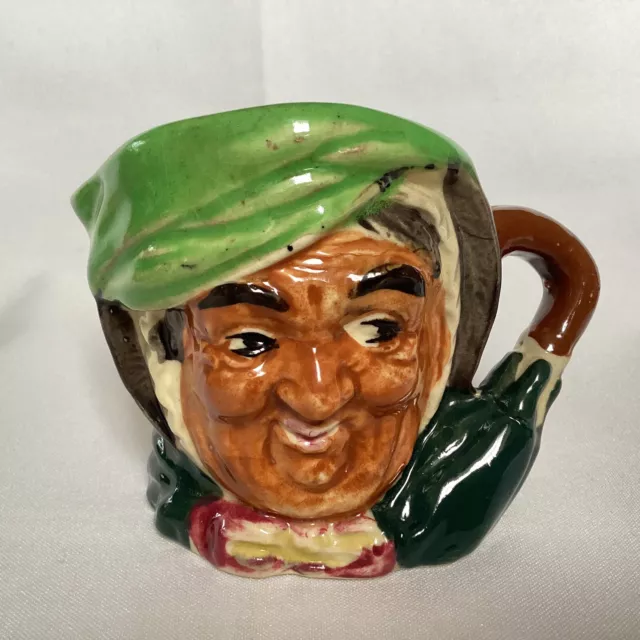 Vintage Toby Jug - Dickens Character Sairey Gamp - Small Size