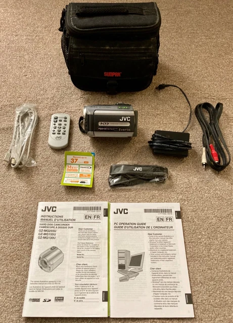 Jvc Gz Mg 130 30 Gb Camcorder - Silver (Please Read Description Before Buying!!)