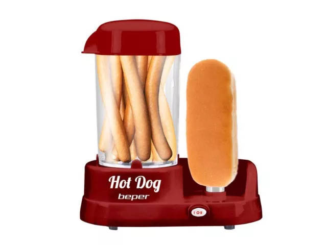 Macchina per Hot Dog Fornello a vapore ottimo anche per Uova e Verdure Beper ITA