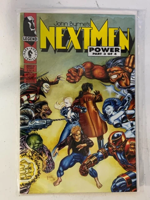 John Byrne's Next Men #25 Power #3 Of 4 Dark Horse Comics 1994 | Combined Shippi