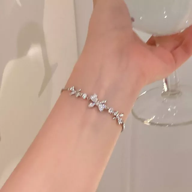 Korea Bracelet For Women Girls Fashion Crystal Chain Bracelet Jewelry Party GiFE