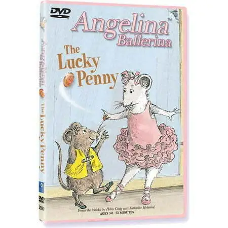 Angelina Ballerina - The Lucky Penny, DVD + FREE BONUS FILM! 35 4E