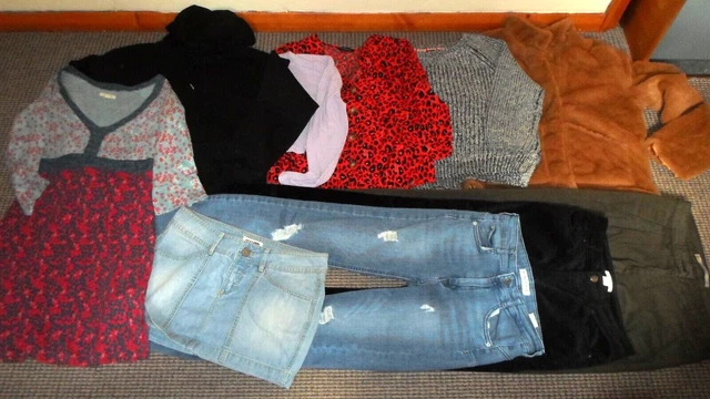 Bundle Girls Clothes age 15-16yrs Jacket Jeans Skirt Tops Hoodie  Zara  Ripcurl