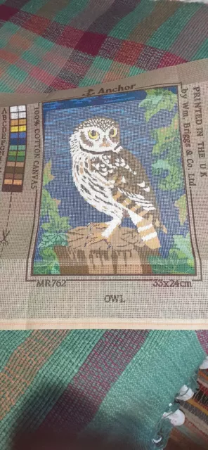 Anchor Tapestry Kit - Owl