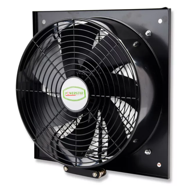 Ventilador soplador de aire comercial de escape axial de metal extractor de ventilación industrial 3