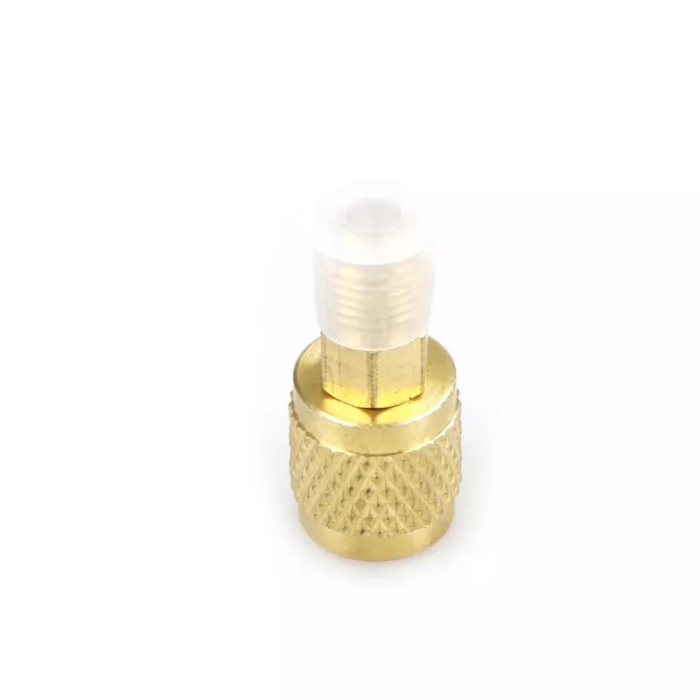 New R410 Brass Adapter 1/4" Male to 5/16" Female Charging Hose to Pu_tu