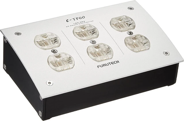 FURUTECH e-TP60 AC Power Supply Noise Absorption Distributor Japan NEW
