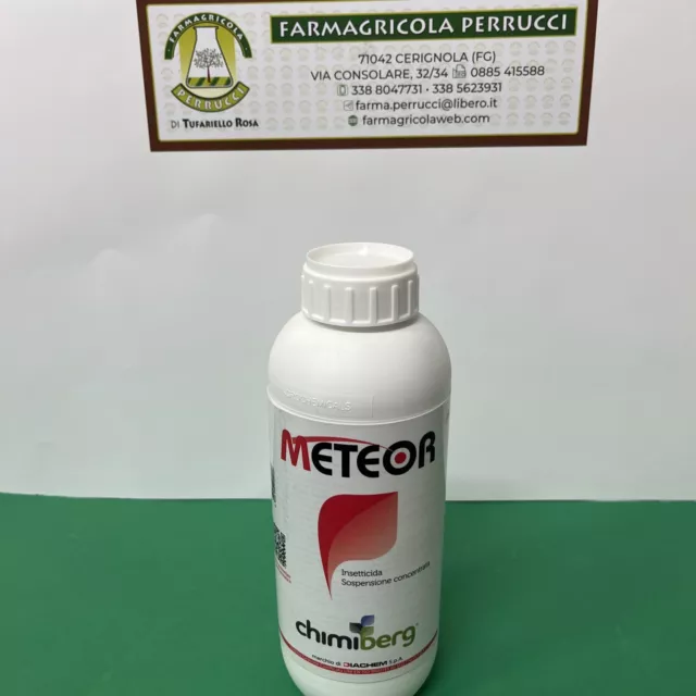 Meteor Insetticida a base Deltametrina 1,5%agisce per contatto ed Ingestione Lt1