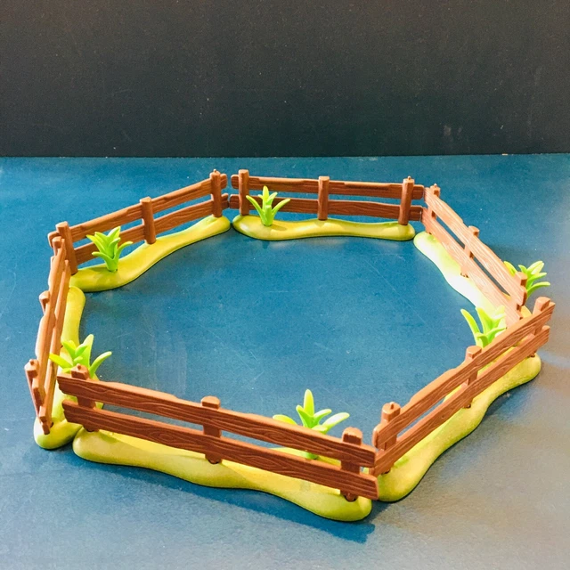 PLAYMOBIL ZOO ENCLOSURE fencing 6 panels EUR 7,59 PicClick FR