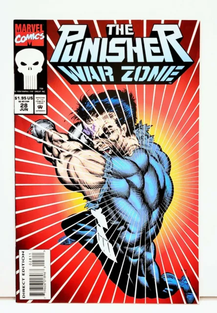 The Punisher War Zone    Comic Book Vol 1 #28  Marvel Comics June  1994