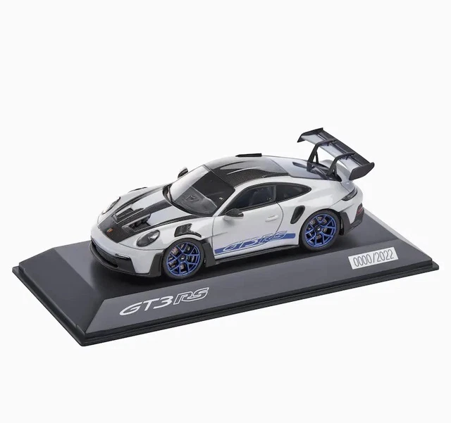 TOKAXI Porsche 911 GT3 RS Échelle 1/36 – Voiture Moulée Sous Pression – Fonction Traction – Portes Ouvrantes – Cadeau Enfant
