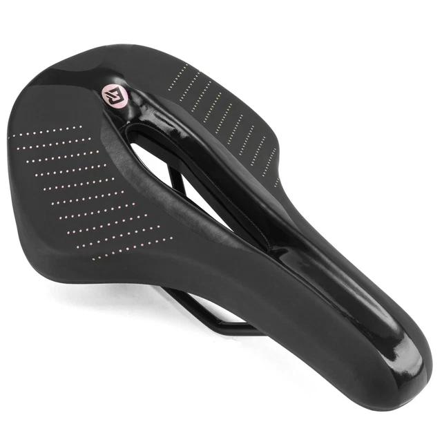 ROCKBROS Fahrradsattel Atmungsaktiv Sattel MTB BMX Fahrrad Sitz Bequem Schwarz
