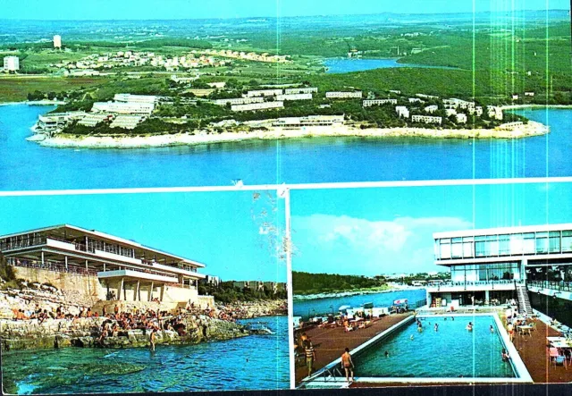 Nice Vintage Photo Postcard  Hotel Komplex In Pula Yugoslavia