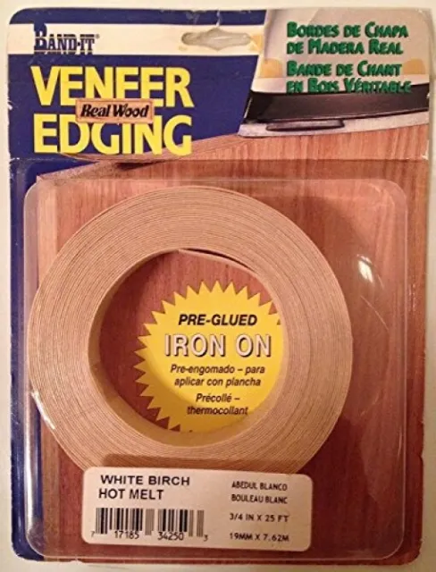 Cloverdale 78250 Birch Edging With Hot Melt "Band-it" Wood Veneer Edge Banding 7