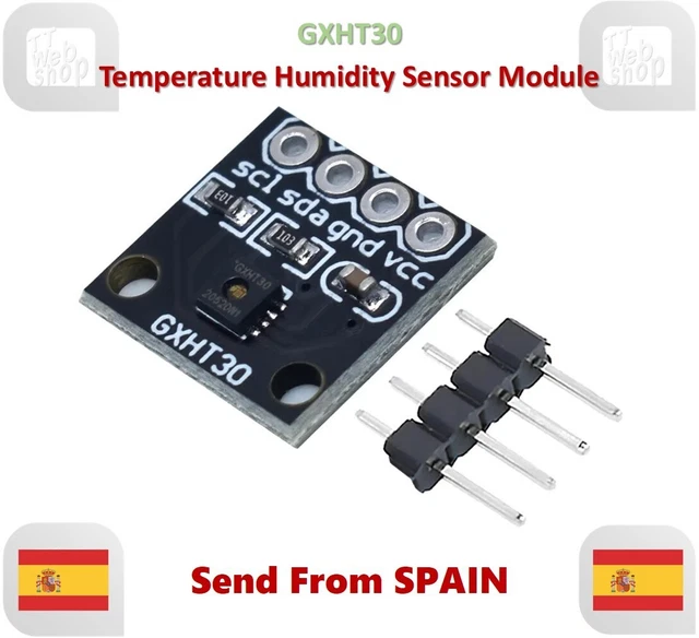 GXHT30 TEMPERATURE HUMIDITY Sensor Module Microcontroller IIC I2C ...