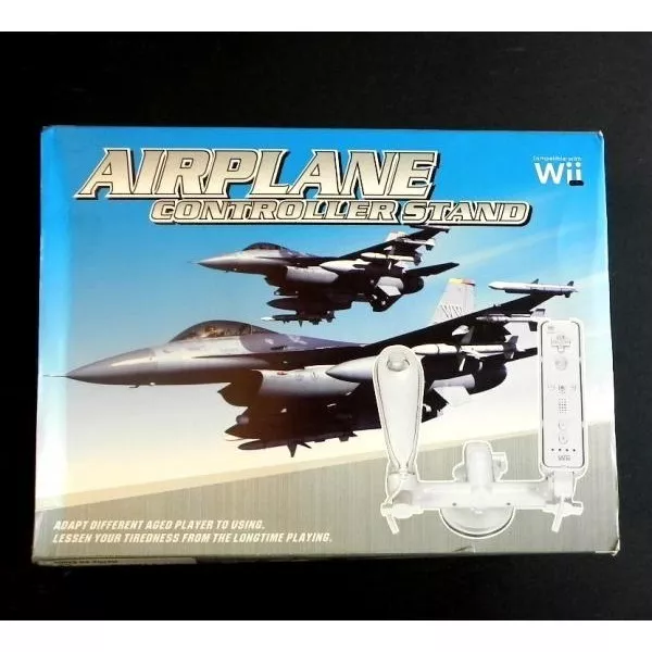 Controlador airplane para consola Nintendo Wii juego avion Compatible con wii