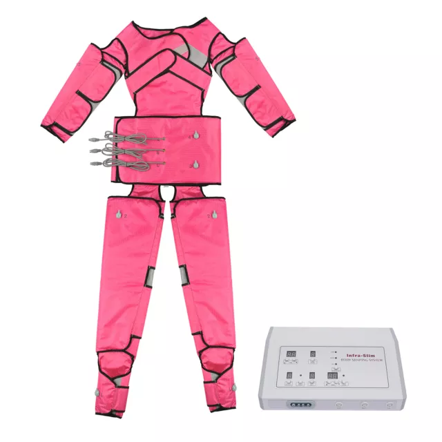 Air Pressure Pressotherapy Far Infrared Lymphatic Fat Removal Spa Machine Suit