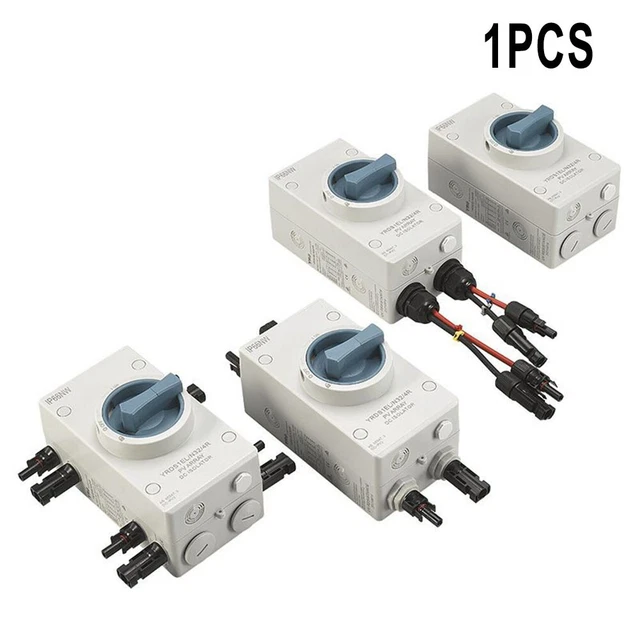 Interruttore isolante attrezzatura elettrica interruttore di separazione resistente ai raggi UV 1200 V