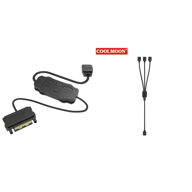 Cavo Prolunga ARGB 5V 3Pin 30cm Per Scheda Madre ASUS/MSI - Adattatore Per Control Lucine LED - 4