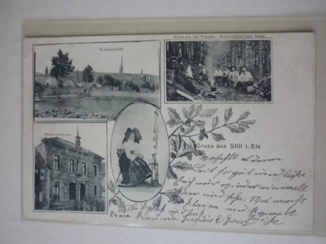 CARTE POSTALE /  STILL  bas rhin /  GRUSS  AUS STILL