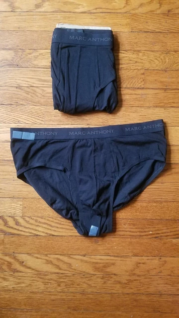 Vintage New Men's Underwear Trunks Boxer Briefs Sz Large Lot of 2