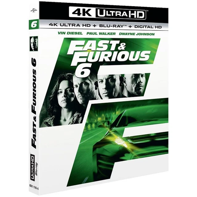 Fast & Furious 6 BLU-RAY 4K NEUF