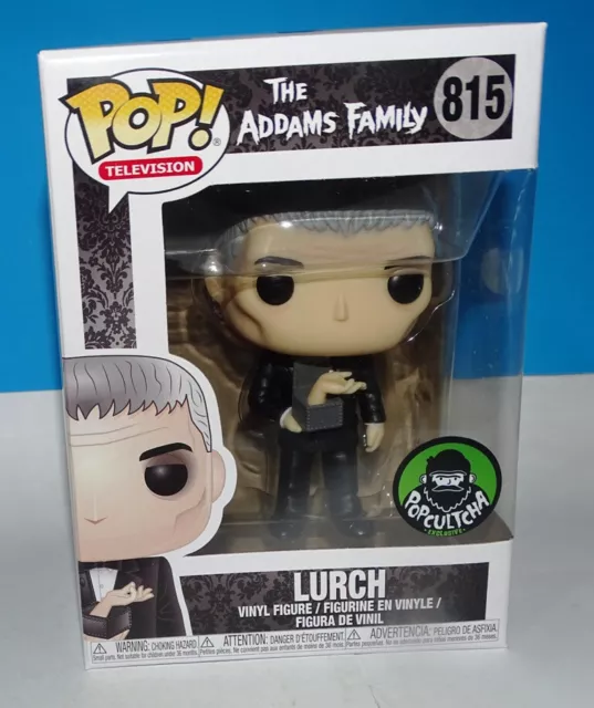 Funko Pop! TV  Lurch #815  The Addams Family - Popcultcha Exclusive  +Prot