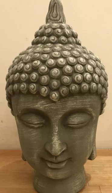 Latex mould with rigid foam support for making this classic buddha head