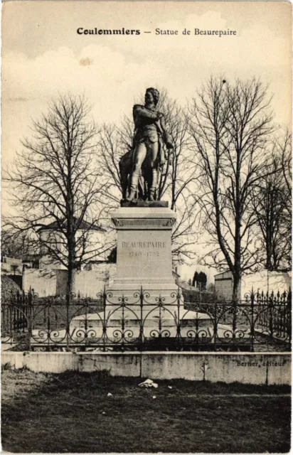 CPA Coulommiers Statue de Beaurepaire FRANCE (1289790)